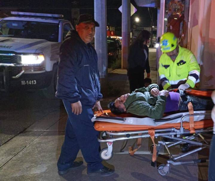 Alcoholizado chofer choca por alcance