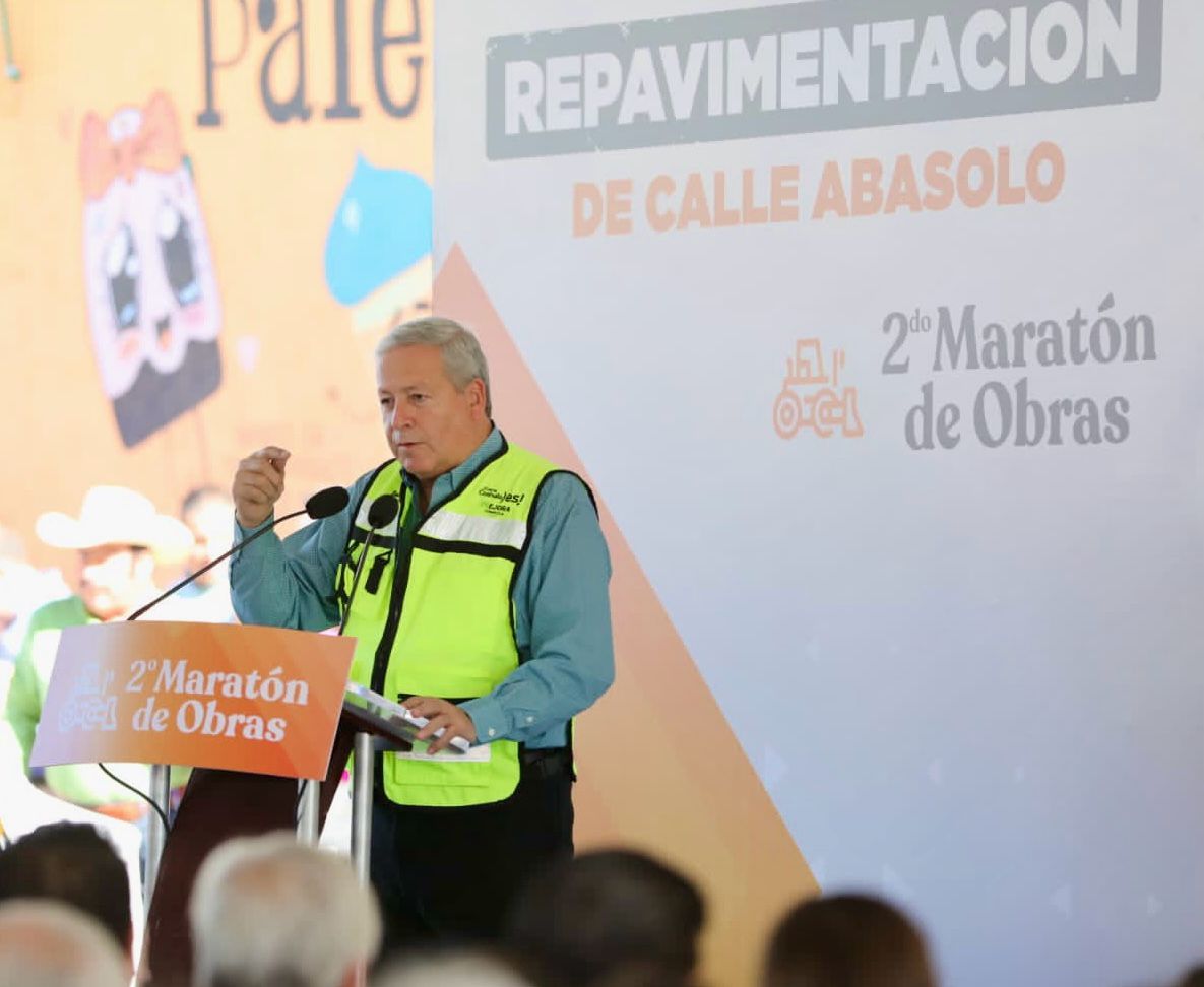 Cumplimos recarpeteo en Abasolo: Fraustro