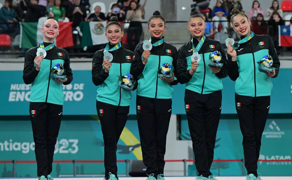 La gimnasia rítmica le da plata México y el pase a París 2024