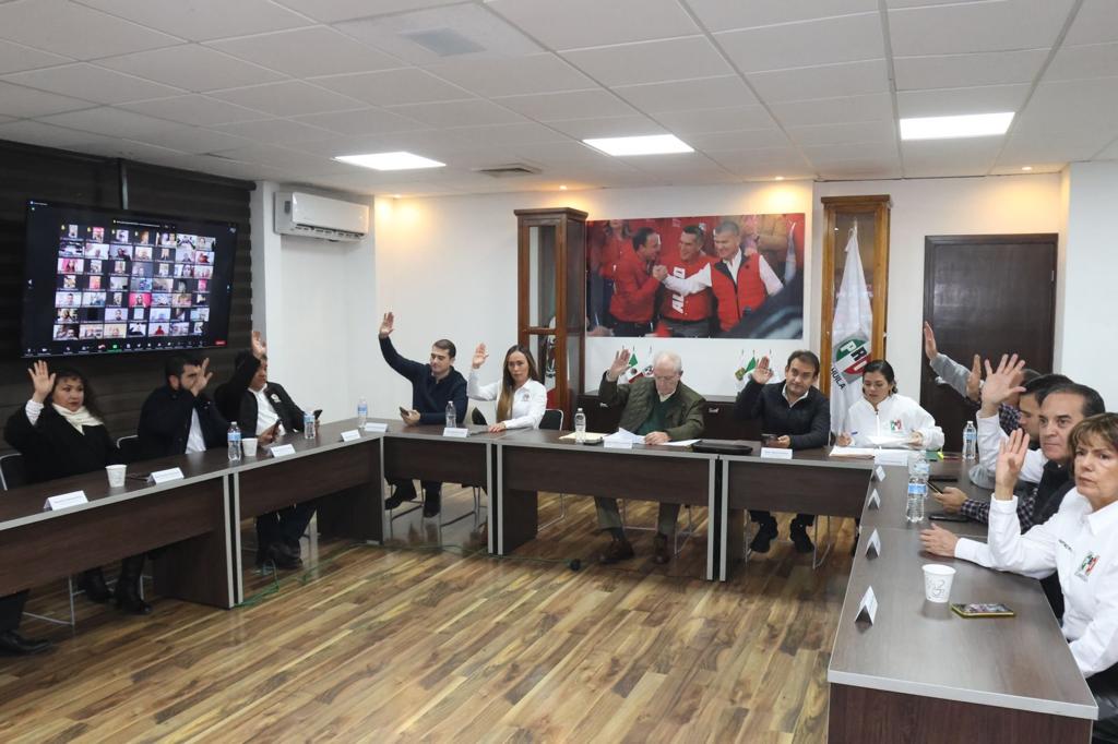 Aprueba Consejo Político del PRI coalición en 2024