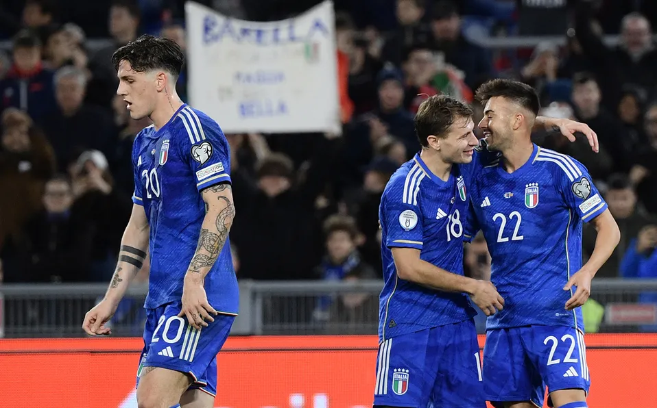 Italia goleó a Macedonia para perfilar su boleto a la Eurocopa 2024