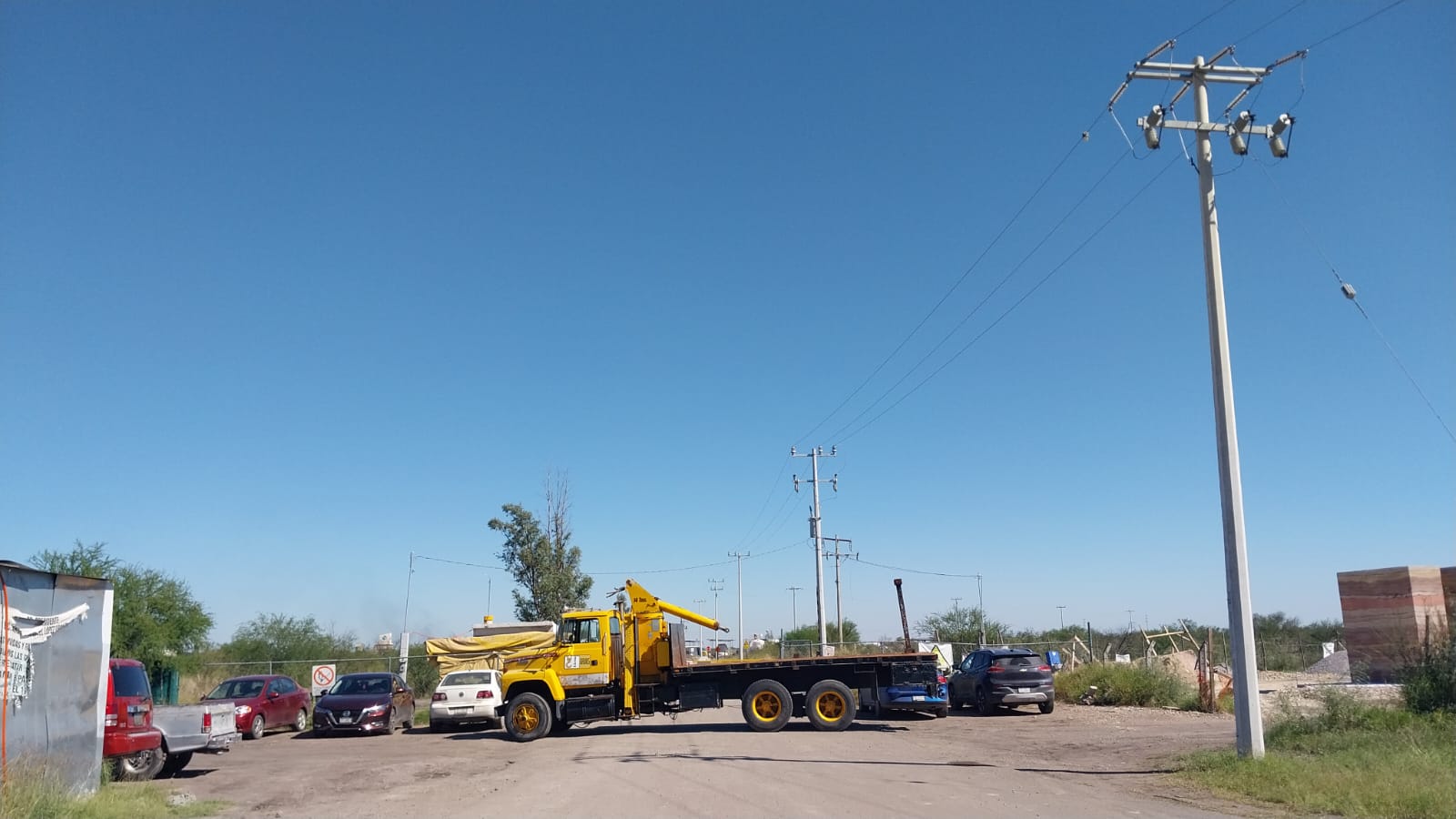 Bloqueado acceso a Pasta de Conchos. Permanece por cuarto día consecutivo cerrada la entrada a la mina
