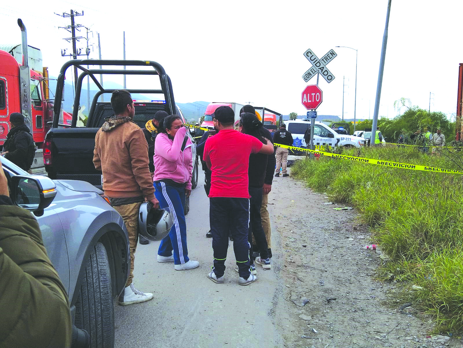 Muere arrollado por ferrocarril en Colinas