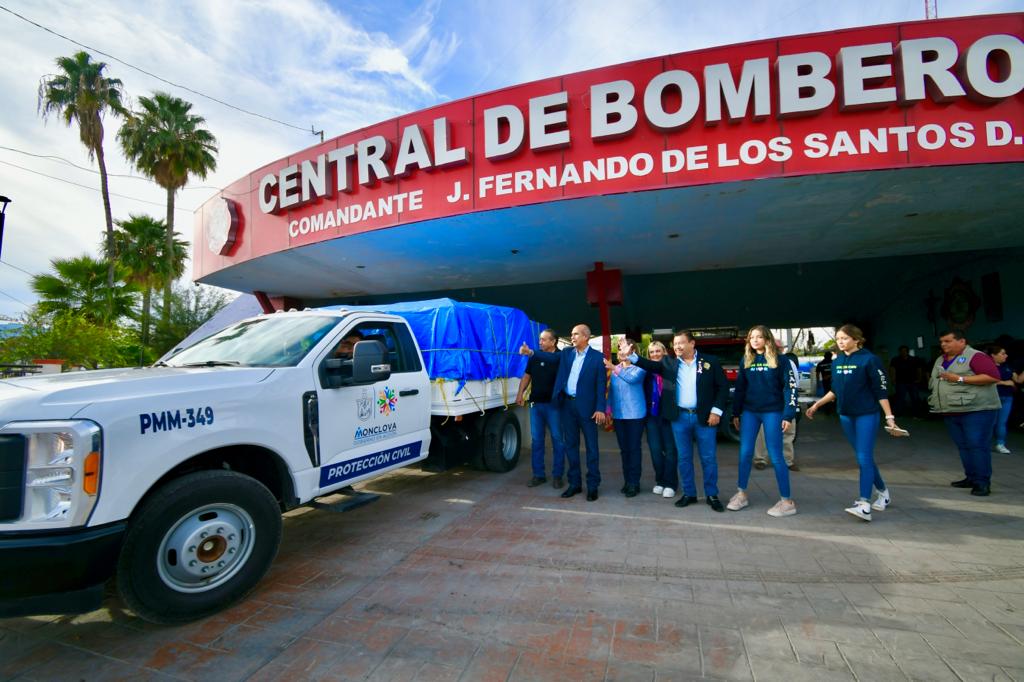 Envía Monclova ayuda a damnificados: Dávila