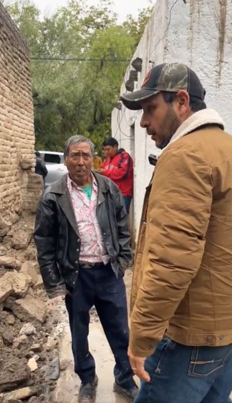 Deja estragos lluvias en hogares de Parras