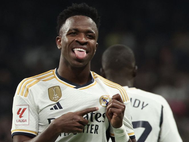 Real Madrid golea a Valencia, Vinicius Jr. anotó ‘doblete’ y un gol de ‘pechito’