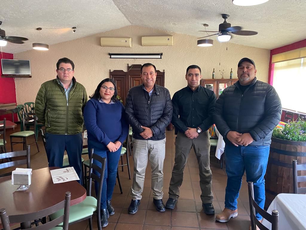Coordinan trabajos CANACO RA con Policía Preventiva Municipal