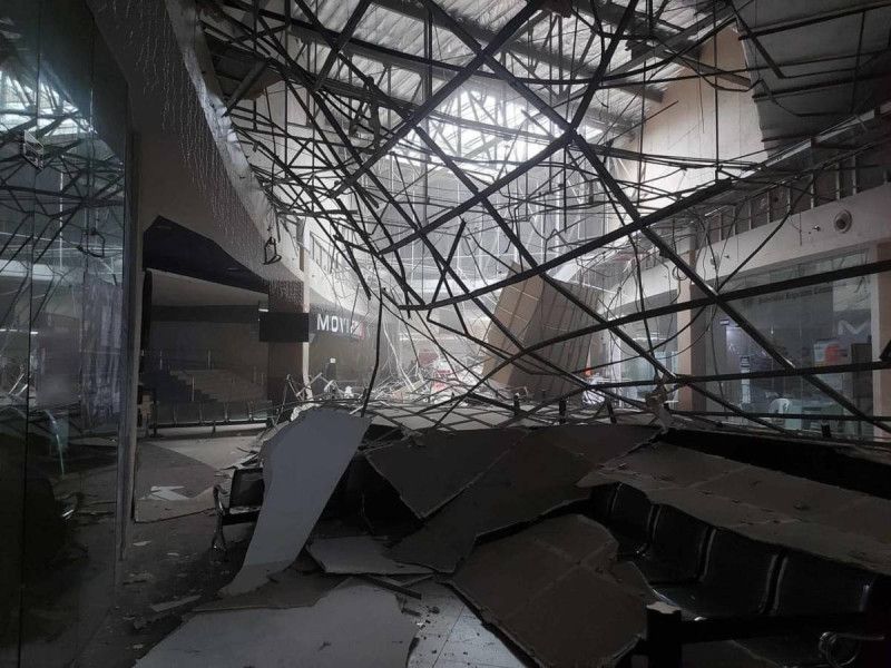 Sismo de magnitud 6.8 sacude Filipinas; graban el momento en que se dañaron edificios