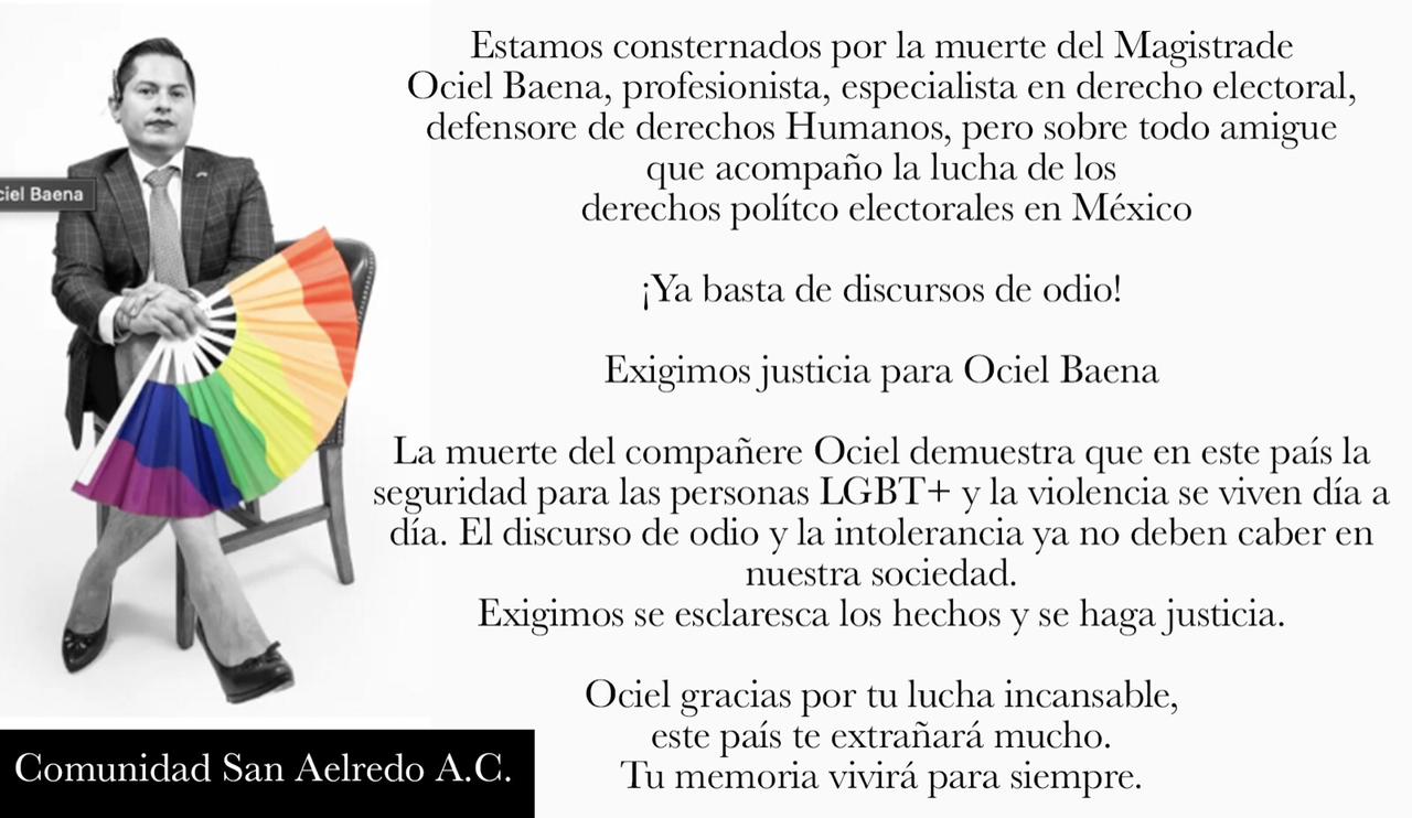 ¡Alto a crímenes de odio!