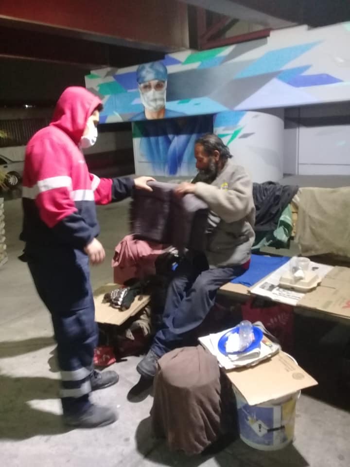 Sufren las inclemencias 60 en situación de calle
