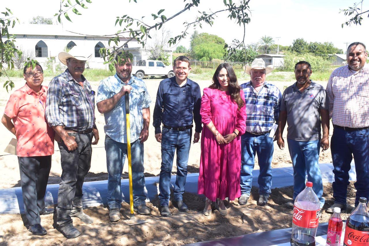 Apoyan al CAM con huerto de hortalizas