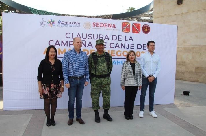 Concluye módulo de canje de armas