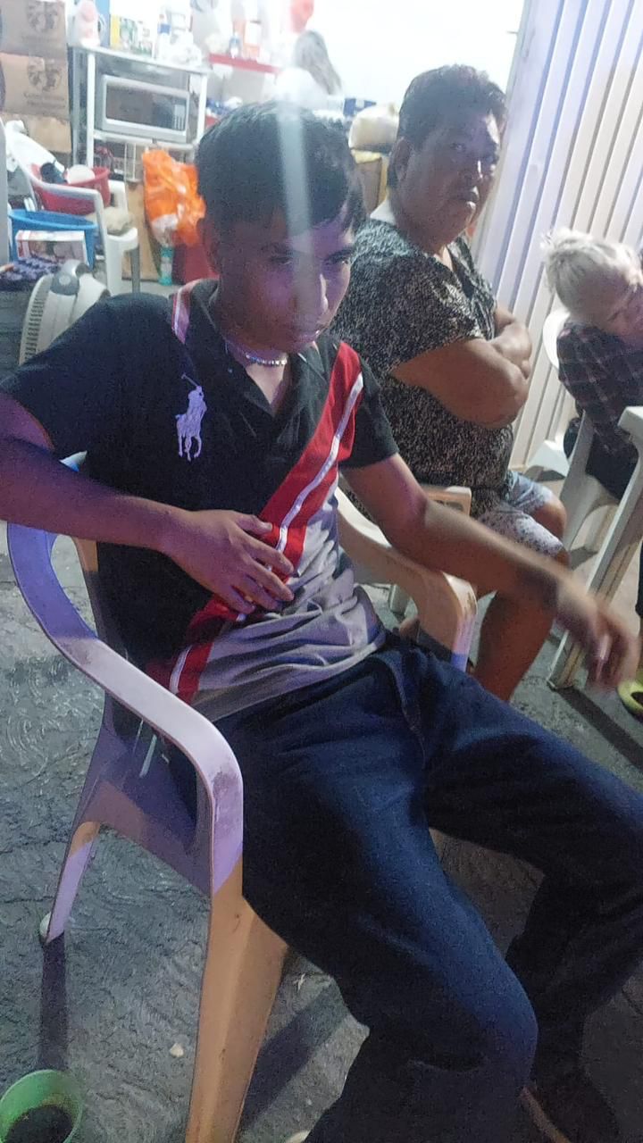 Tremenda golpiza recibe jovencito