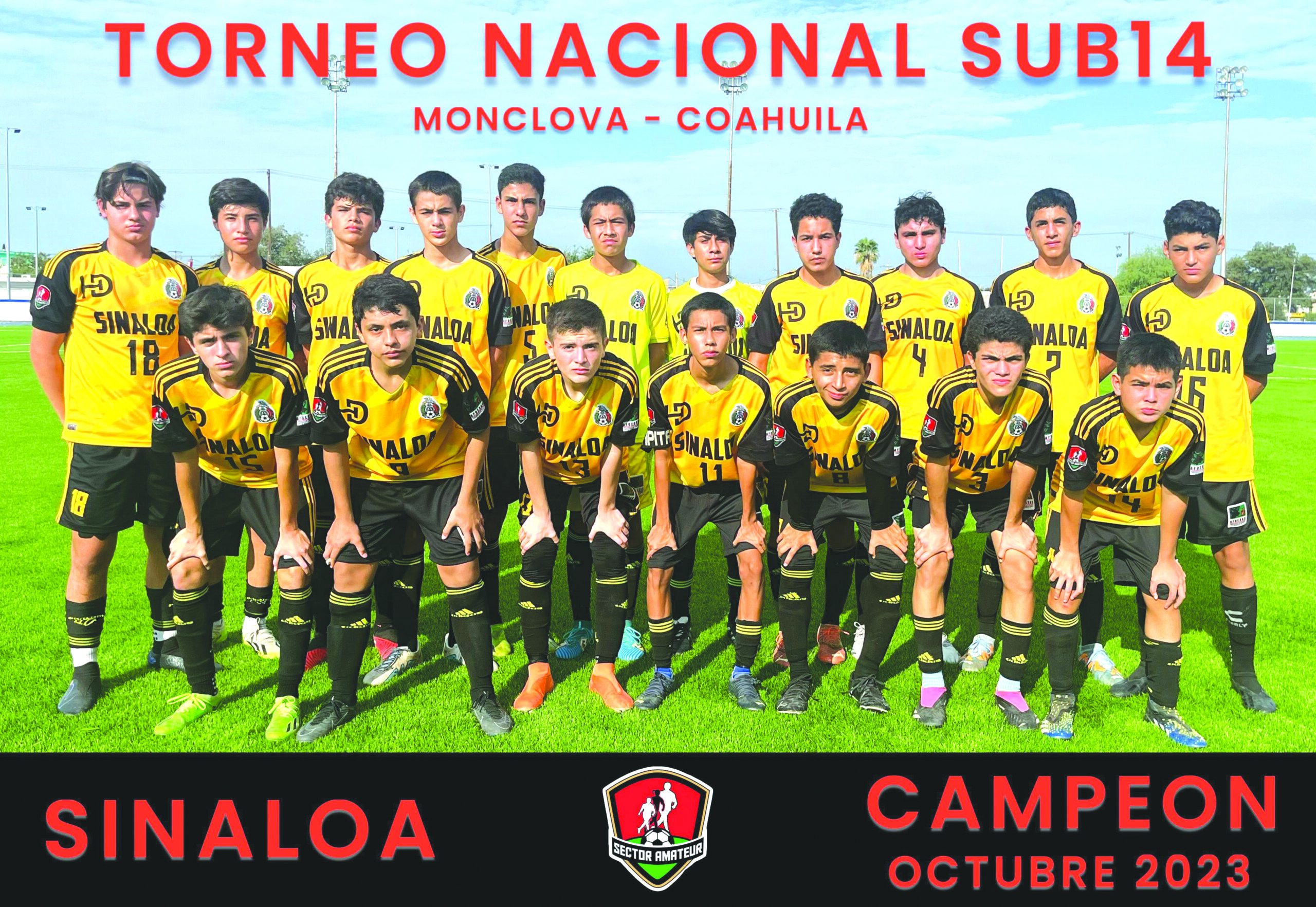 Torneo Futbol Sub 14 deja huella y derrama