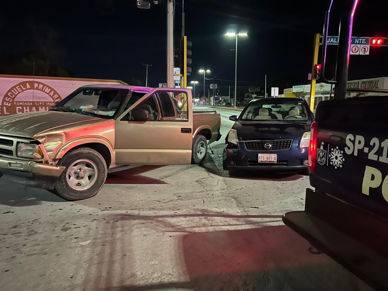 Se registra otro choque en el boulevard Ejército Mexicano
