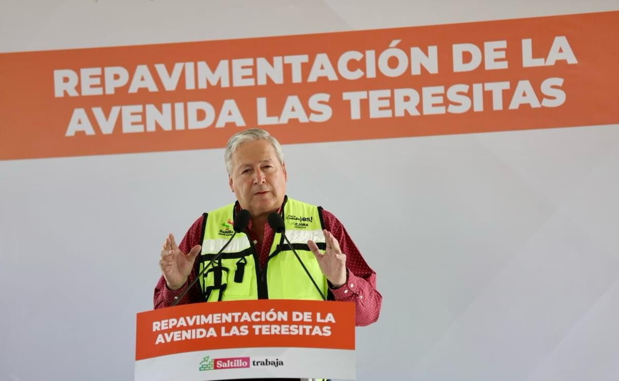 Concluye Saltillo otra repavimentación; ahora en Las Teresitas