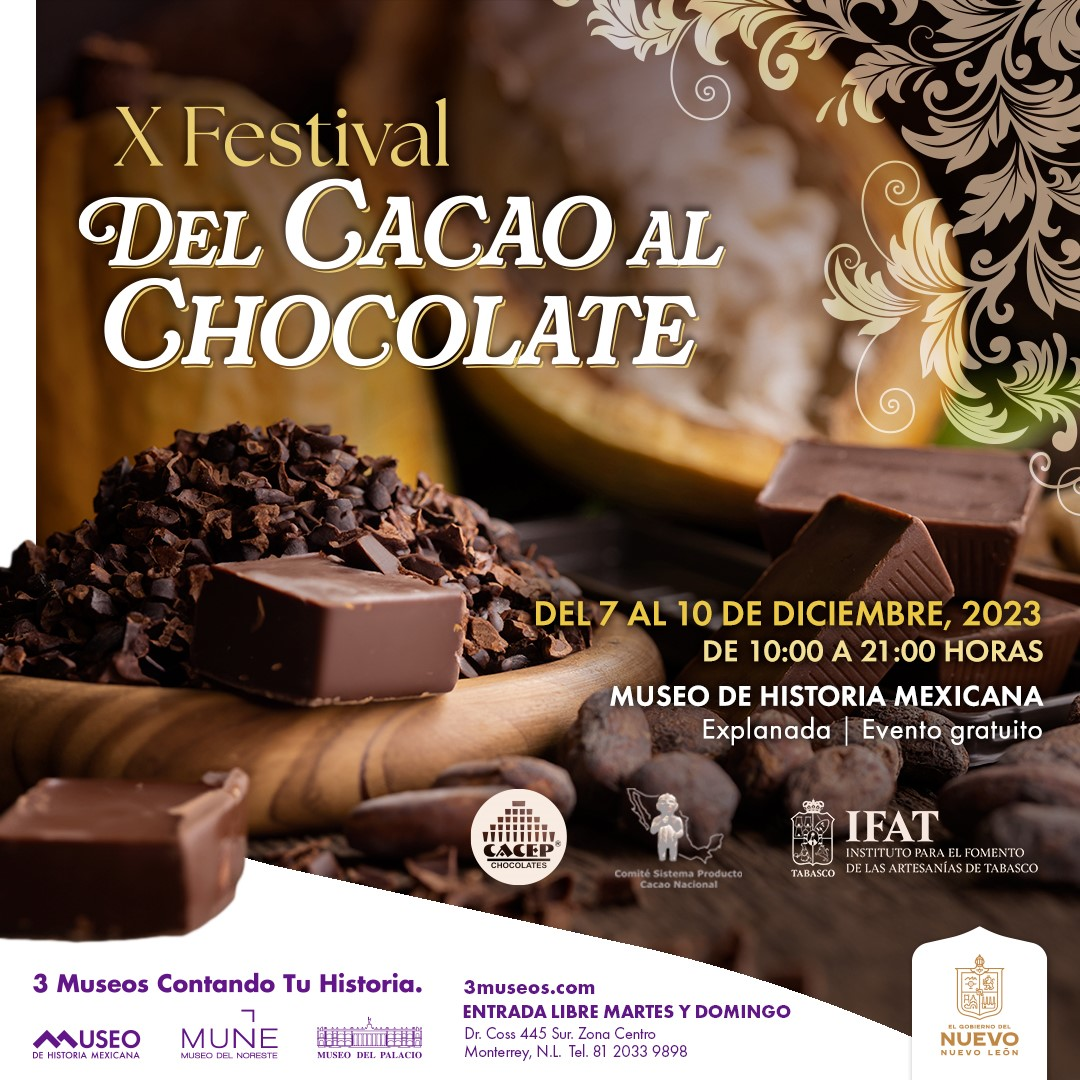Invita Museo de Historia Mexicana en Nuevo León a conocer la historia del cacao
