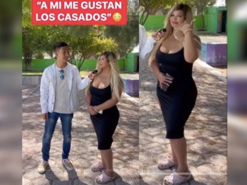 VIDEO: ¿En pro o en contra? Mujer dice que le gustan hombres casados y crea polémica