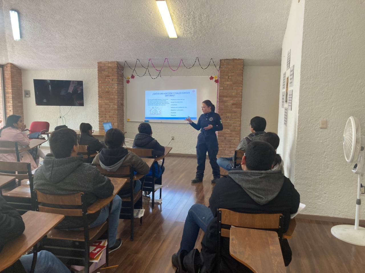 POLICÍA MUNICIPAL DE RAMOS ARIZPE FORTALECE PROXIMIDAD CON EL SECTOR EDUCATIVO