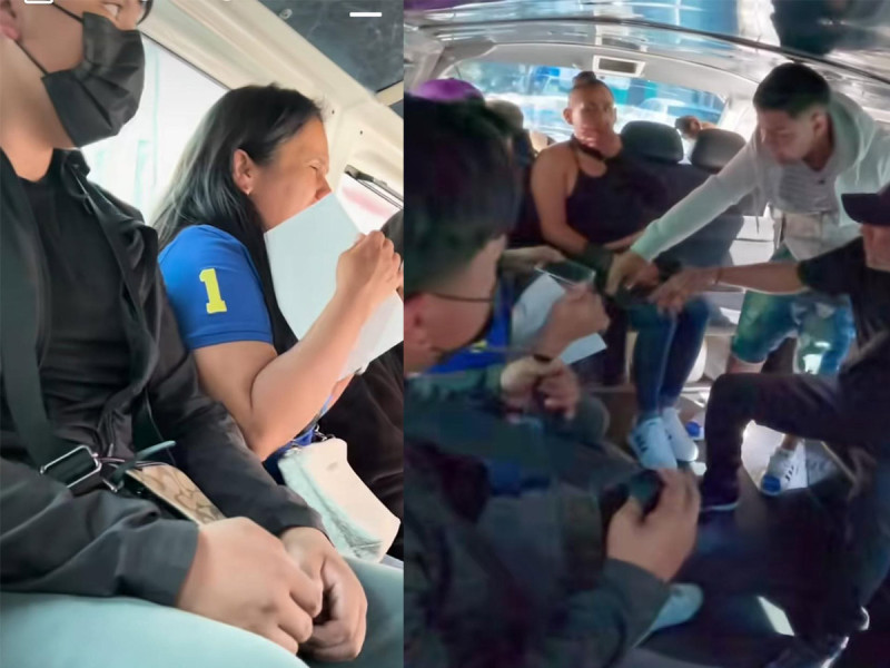 VIDEO: ¿Cómo puede un asalto en combi del Edomex tener un final feliz? Así