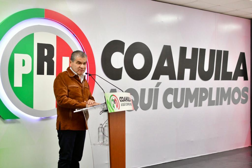 ENTREGA MARS SEXTO INFORME DE GOBIERNO ANTE EL PRI COAHUILA