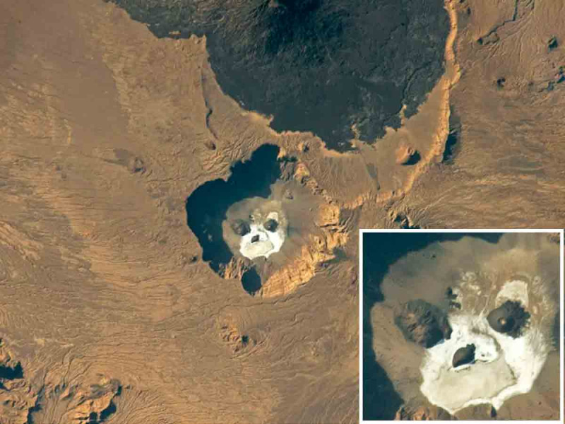 La NASA revela imagen ‘fantasmagórica’ de una calavera vista desde el espacio