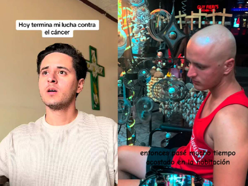 Video: Joven pone a llorar a todos luego de vencer al cáncer: “Hoy termina mi lucha”