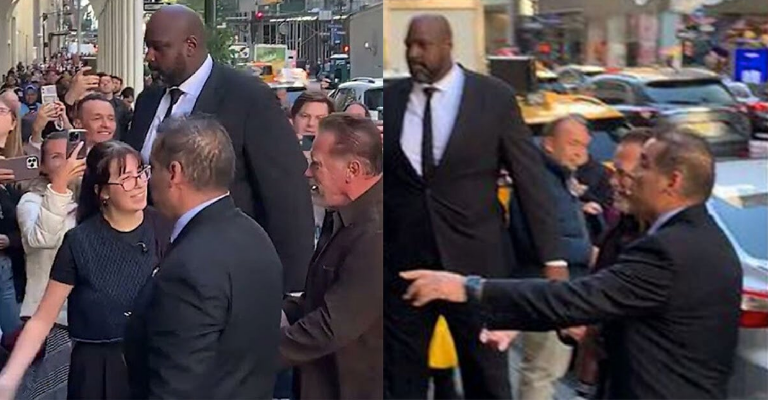 El guardaespaldas de Arnold Schwarzenegger que hace que el actor parezca un minion