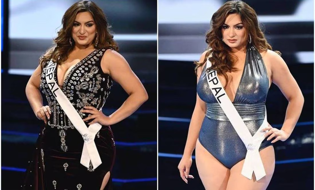 Ella es Jane Garrett, Miss Nepal, concursante de Miss Universo de talla grande que promueve el body positive