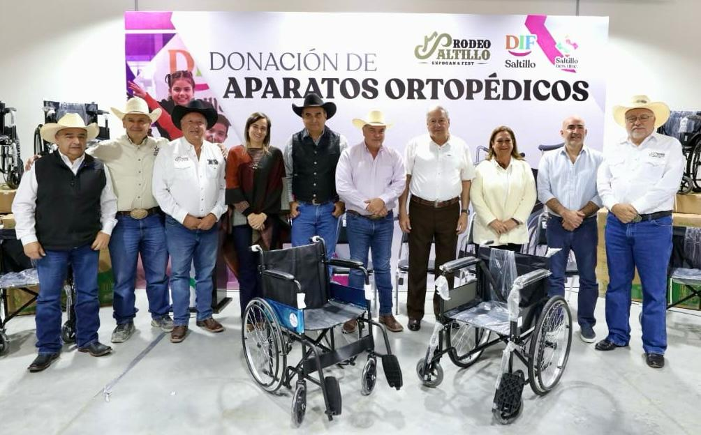 Apoyarán alcalde, DIF Saltillo y Comité de Rodeo a más personas con discapacidad