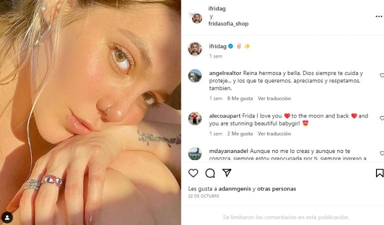 Frida Sofía reaparece e impacta por su sorprendente cambio de look