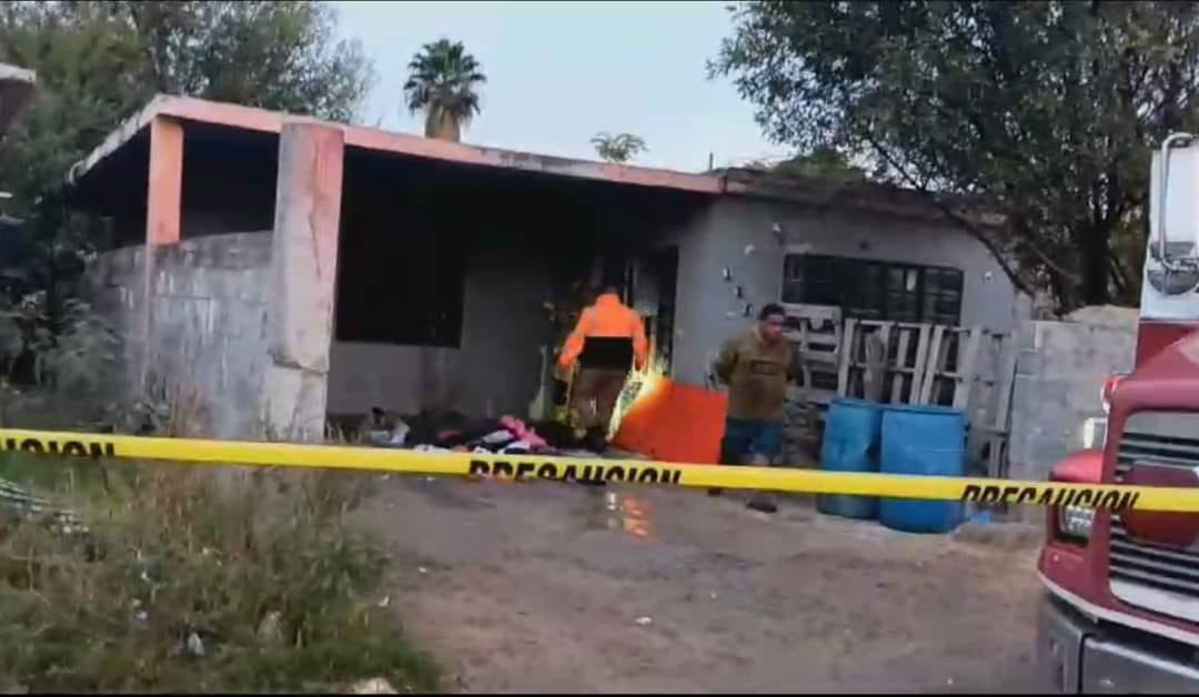 Se incendia vivienda