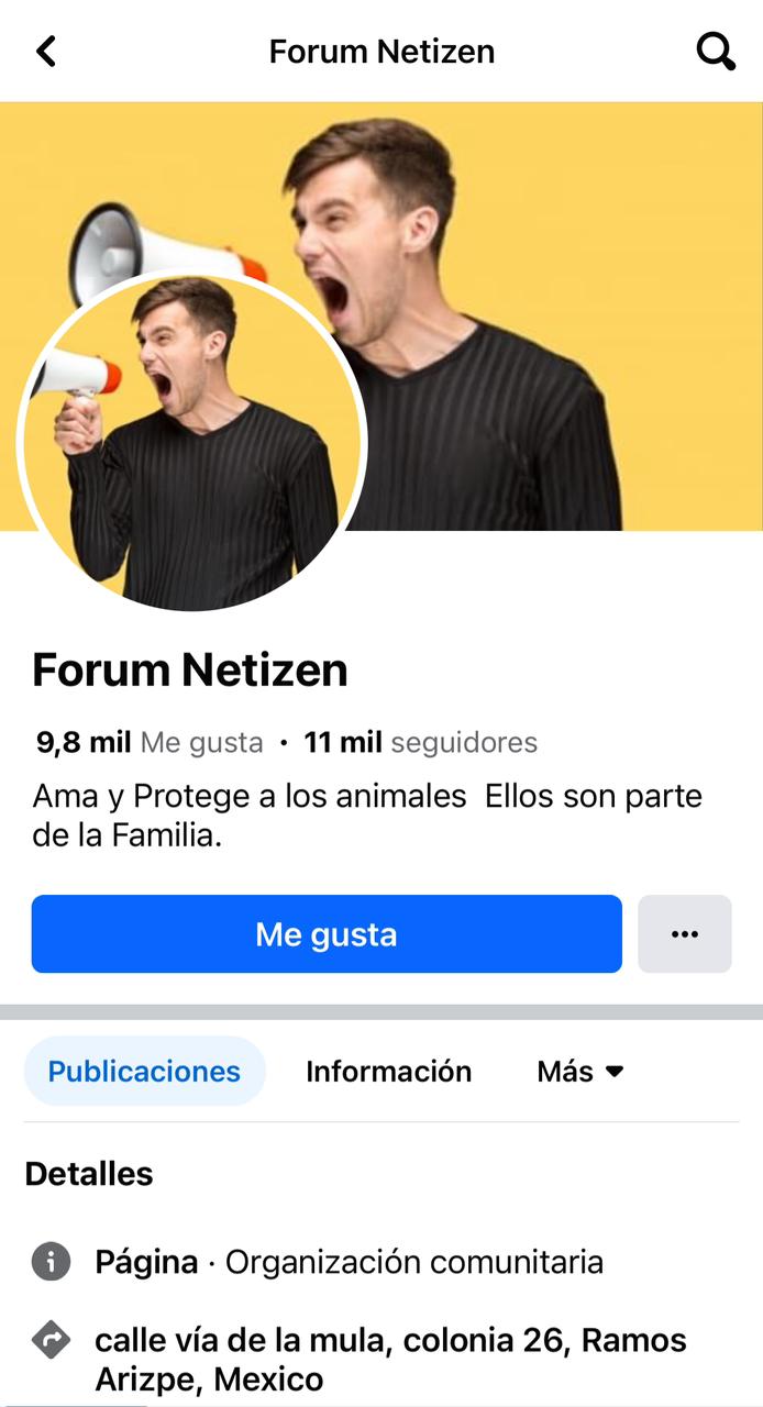 Hackean página de Mi Mascota Ramos
