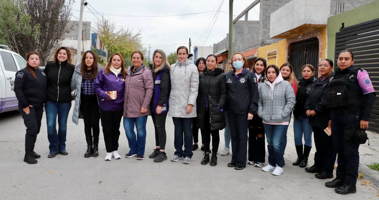 Realizan brigadas contra la violencia a mujeres y niñas