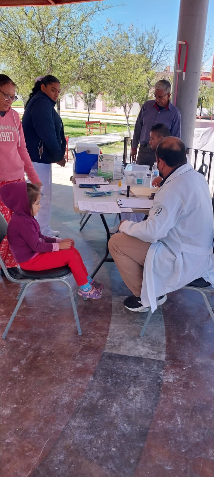 Comienzan vacunación en San Buenaventura
