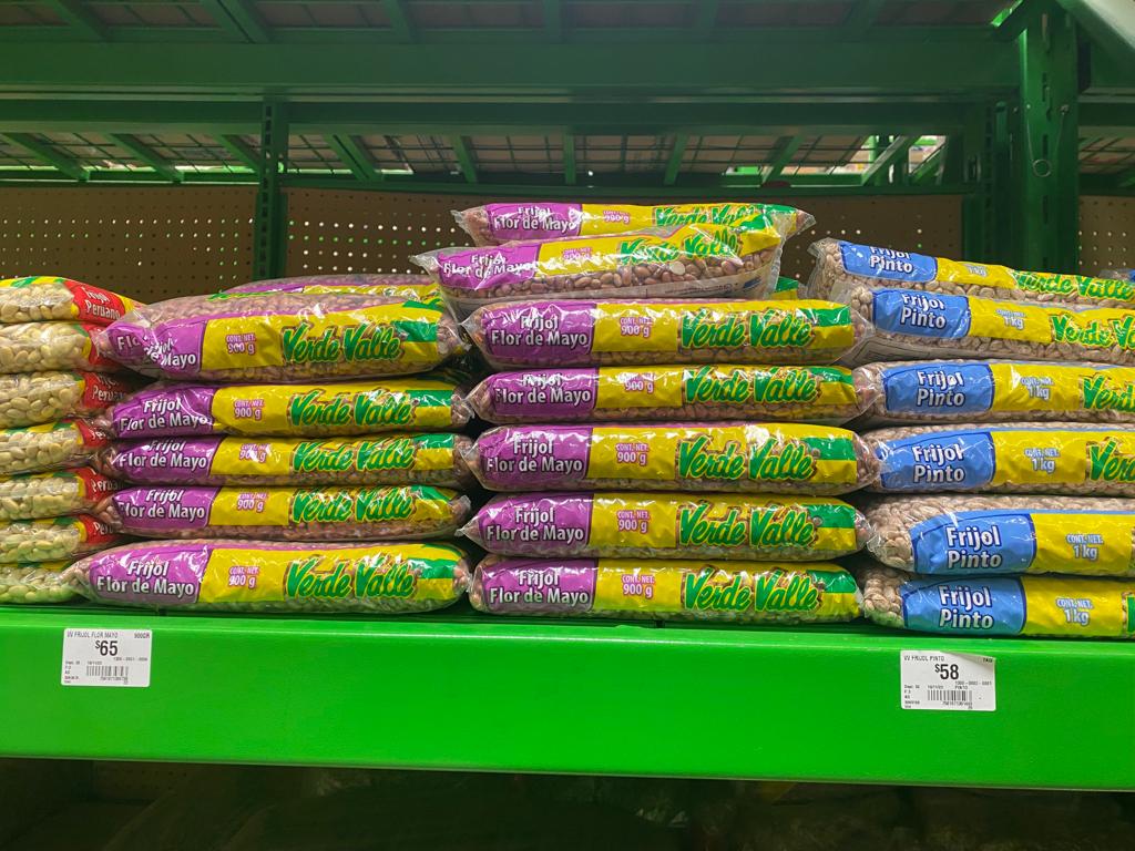 Inflación imparable; frijol llega a 65 pesos