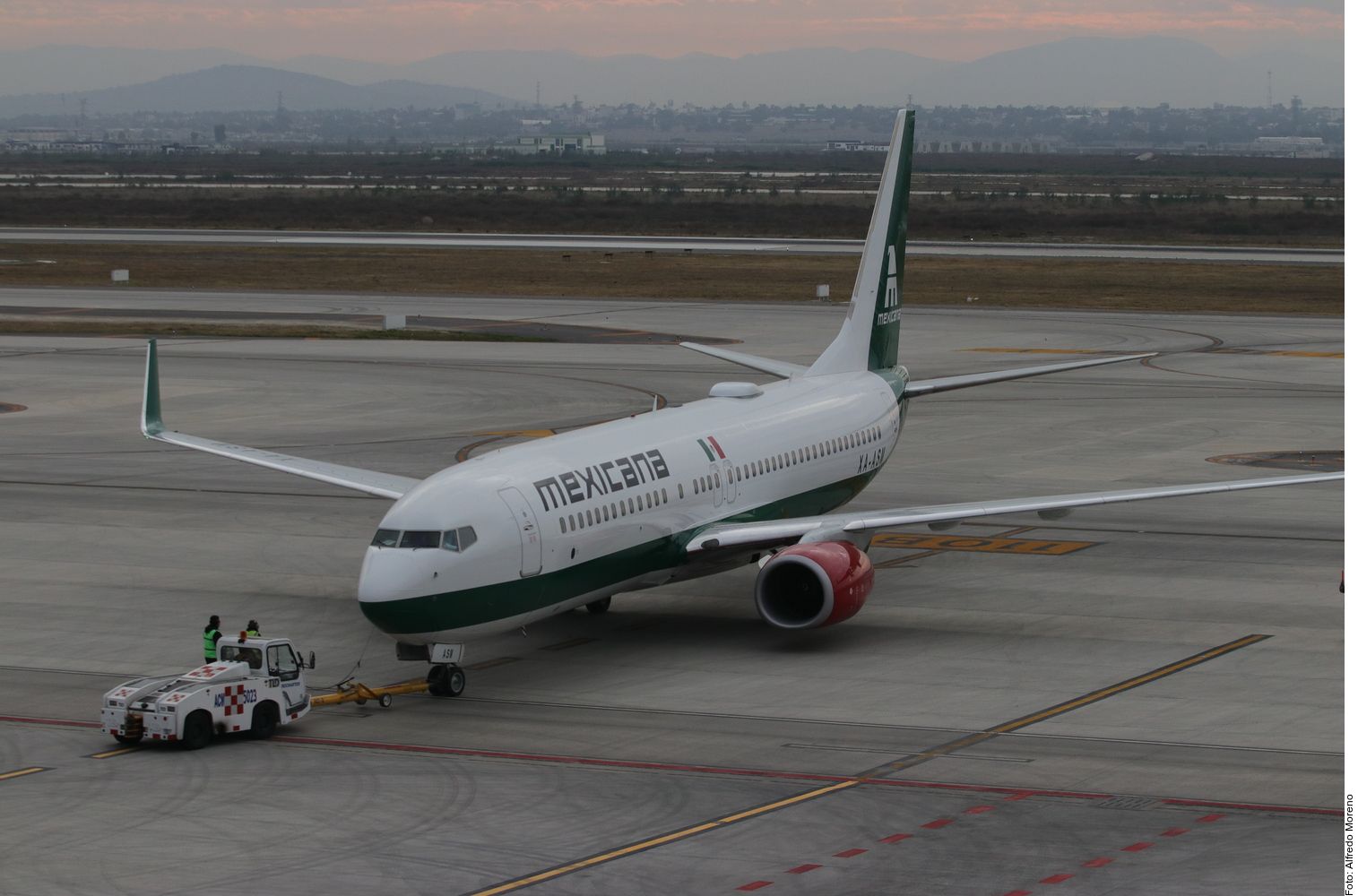 El despegue del avión de Mexicana de Aviación… que no llegó a su destino