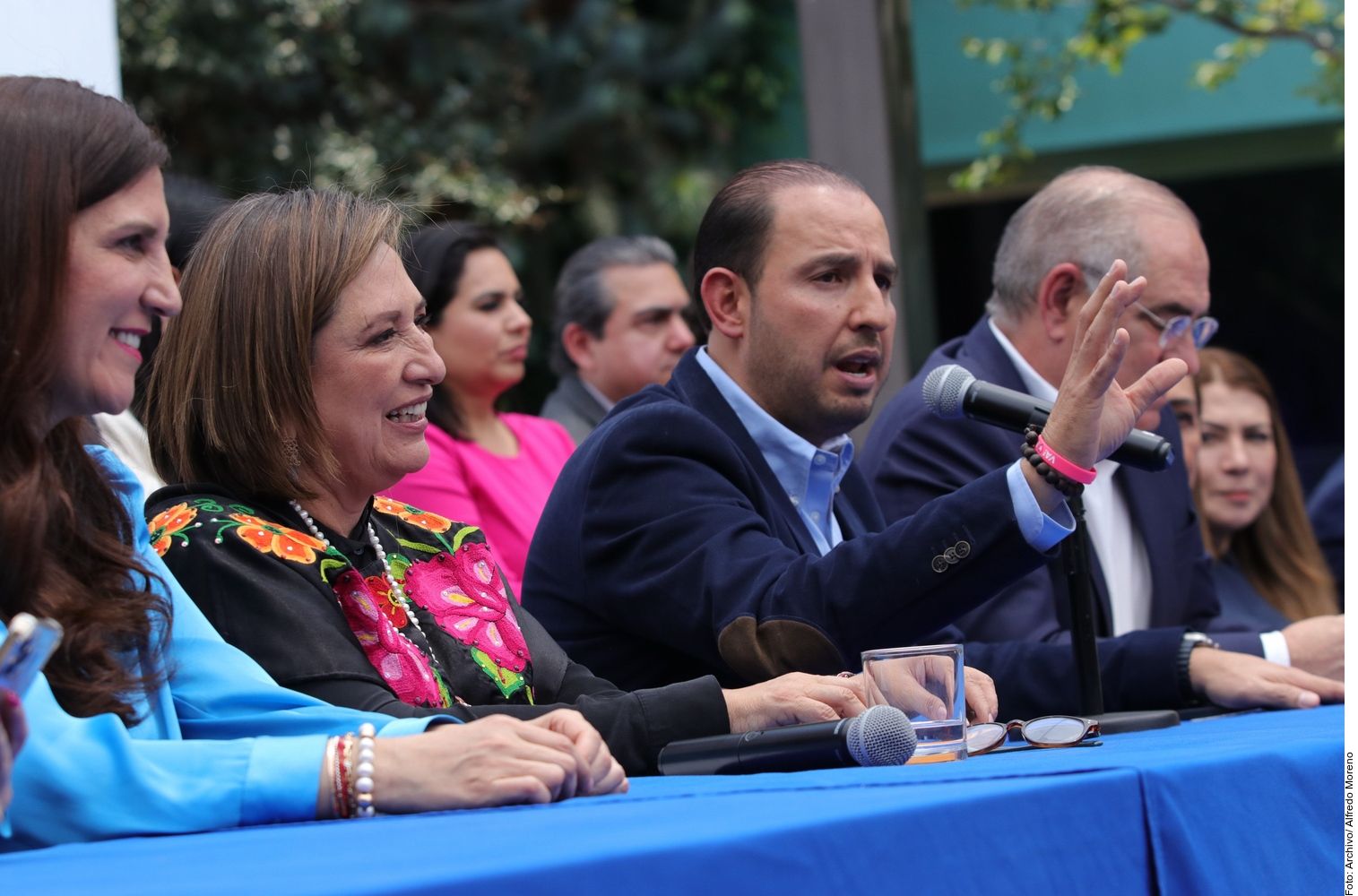 Exige Marko Cortés sancionar a AMLO por intromisión