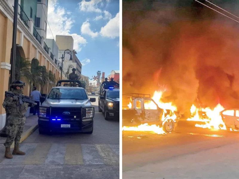 Tras balaceras y autos quemados, Tabasco afirma que para Navidad la seguridad está garantizada