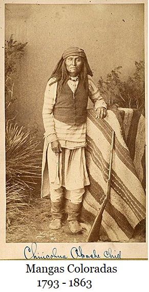 MANGAS COLORADAS, JEFE APACHE (1793 ~ 1863)