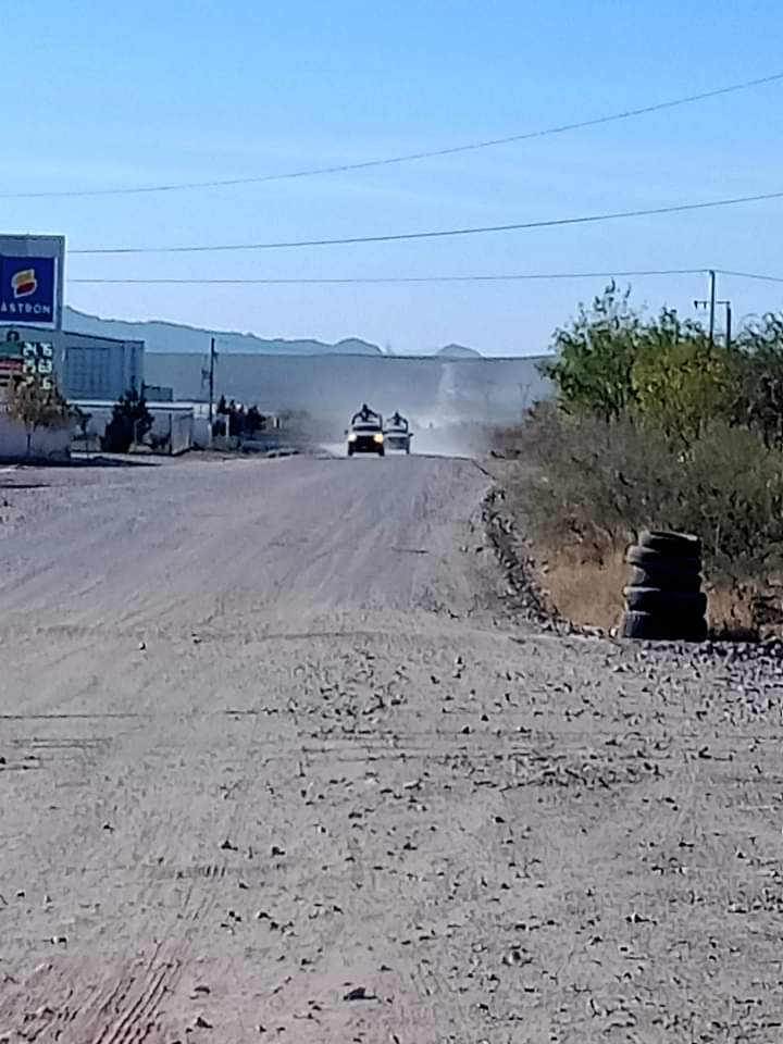 Dialoga Guardia Nacional con mineros de Hércules; La visita de los elementos federales fue breve