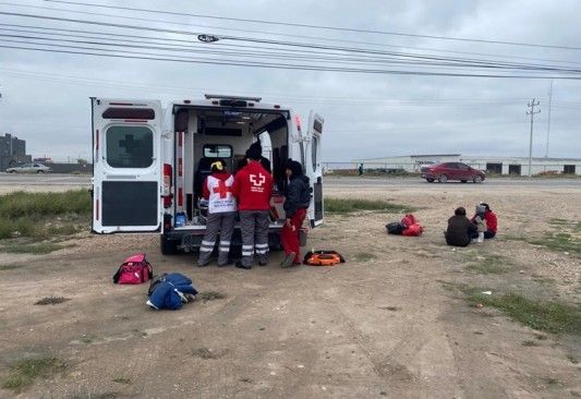 Brinda Cruz Roja de PN ayuda médica en la 57