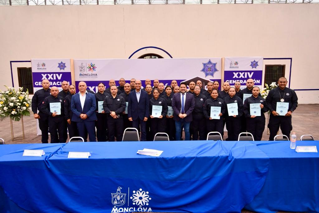 Concluyen Academia de Policía 32 cadetes