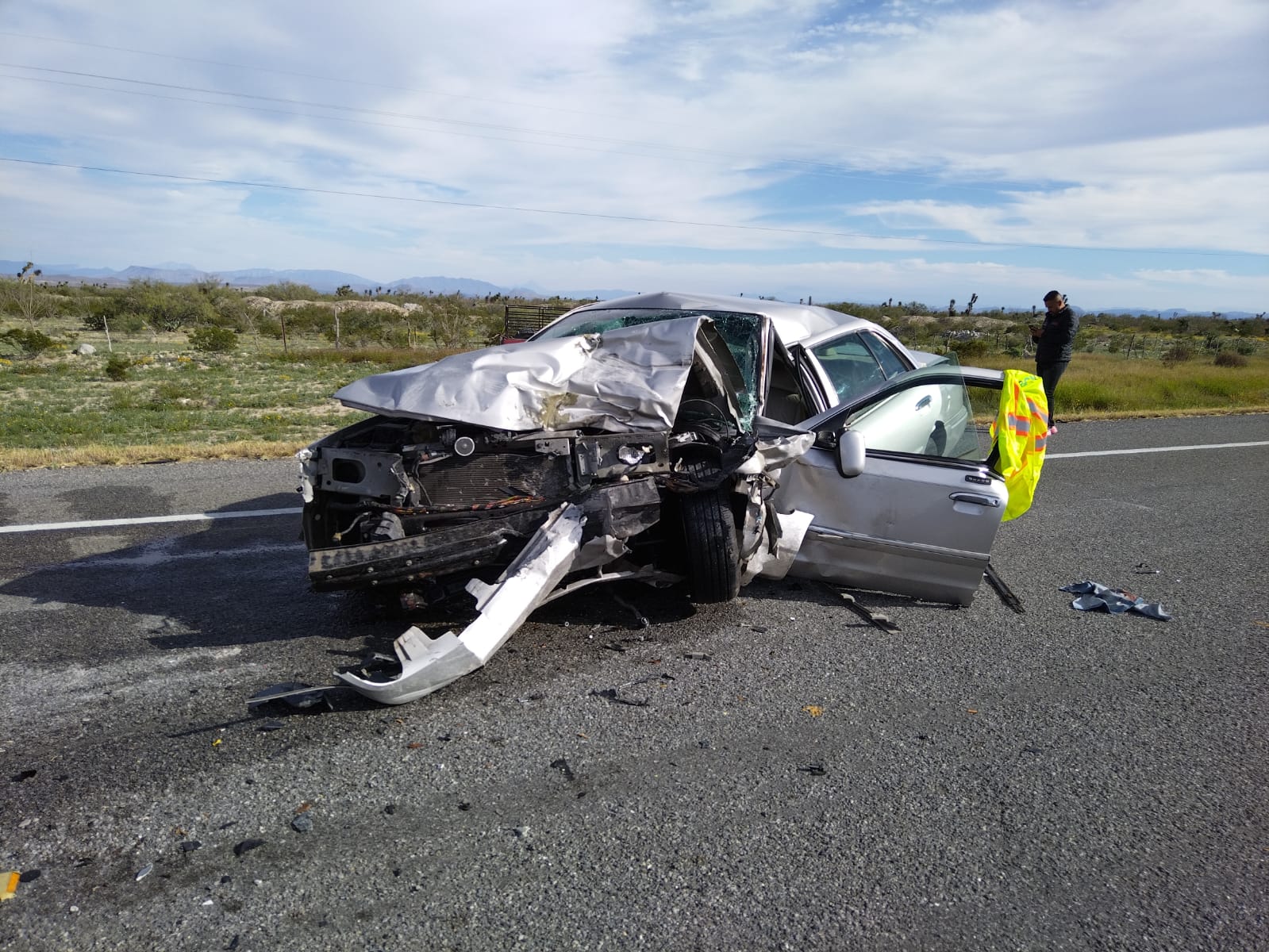 Mueren dos mujeres en trágico accidente en la 57 En el kilómetro 98 de la carretera Monclova-Saltillo