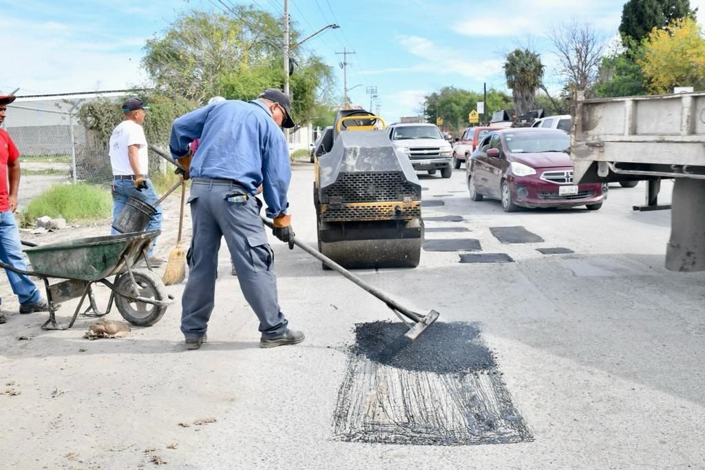 Aceleran en Monclova la reparación de calles