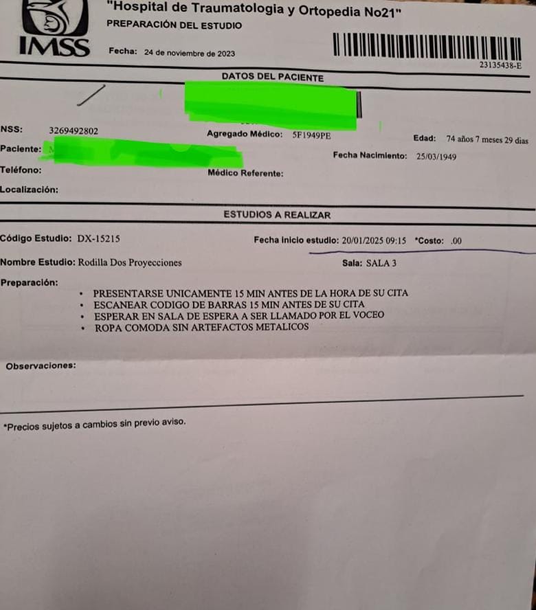Agenda IMSS citas hasta el año ¡2025!