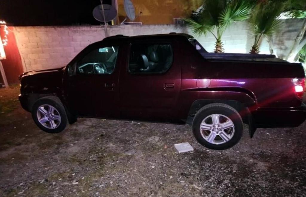 Cae en retén de FGR con arsenal y pick-up