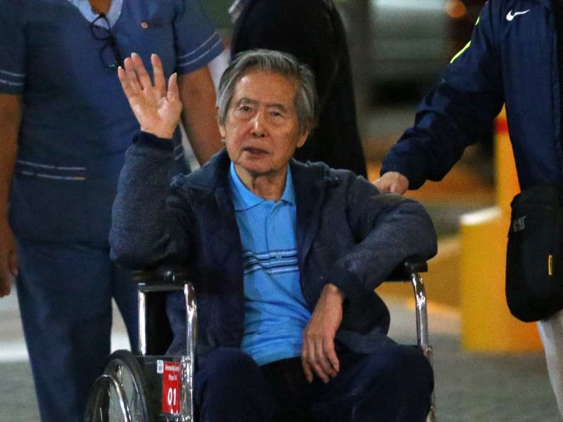 Tribunal Constitucional de Perú ordena liberar al expresidente Alberto Fujimori