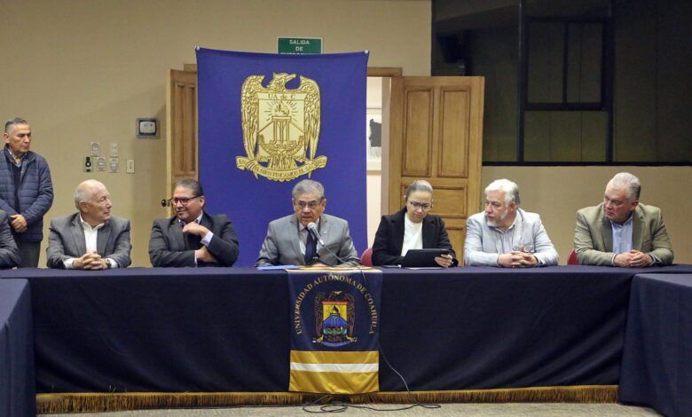 Se reúne UAdeC con el sector empresarial