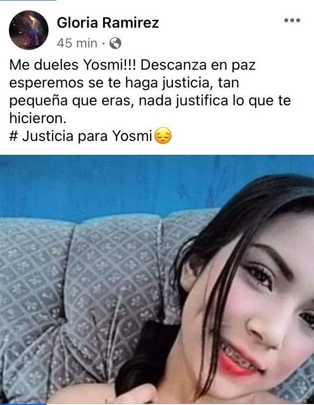 “Me dueles Yosmi”; demandan justicia